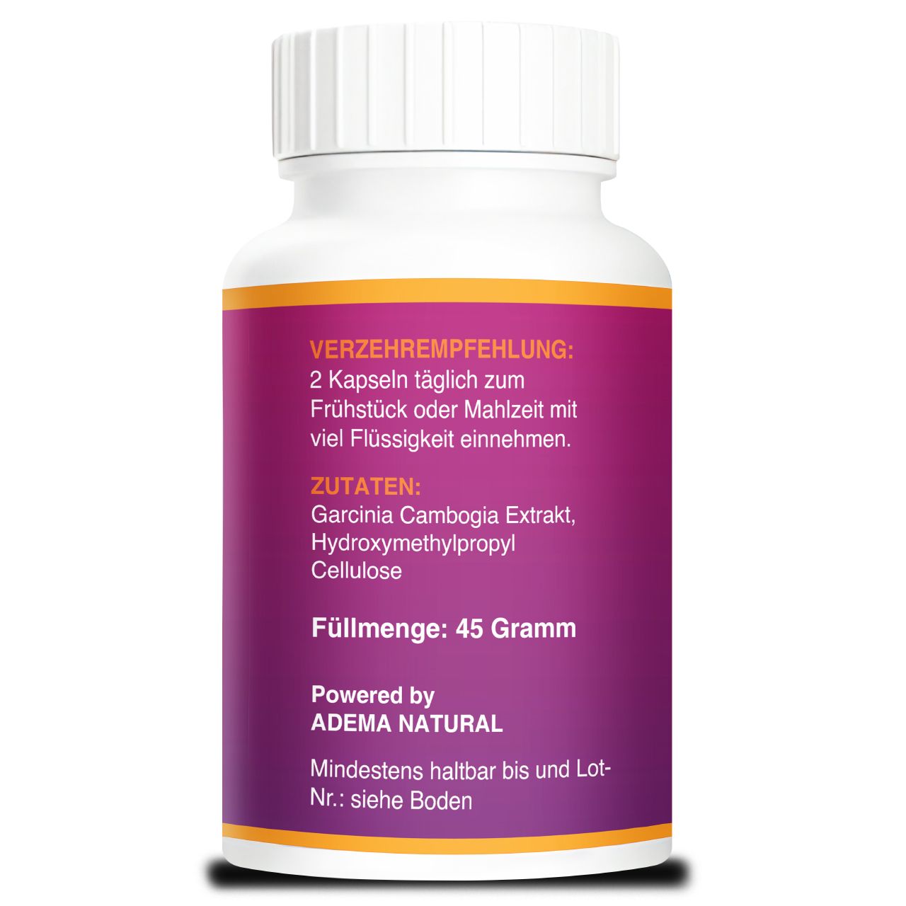 Adema Nutrition® | F-Burn | Kapseln zum Abnehmen