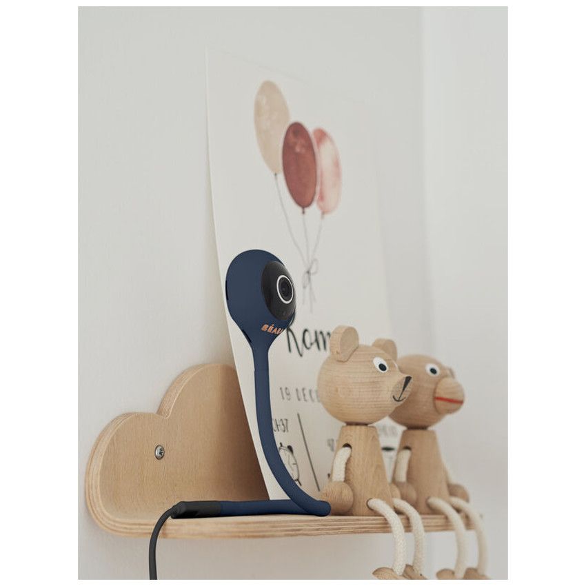 Babyphone vidéo Zen Connect night blue - Ecru
