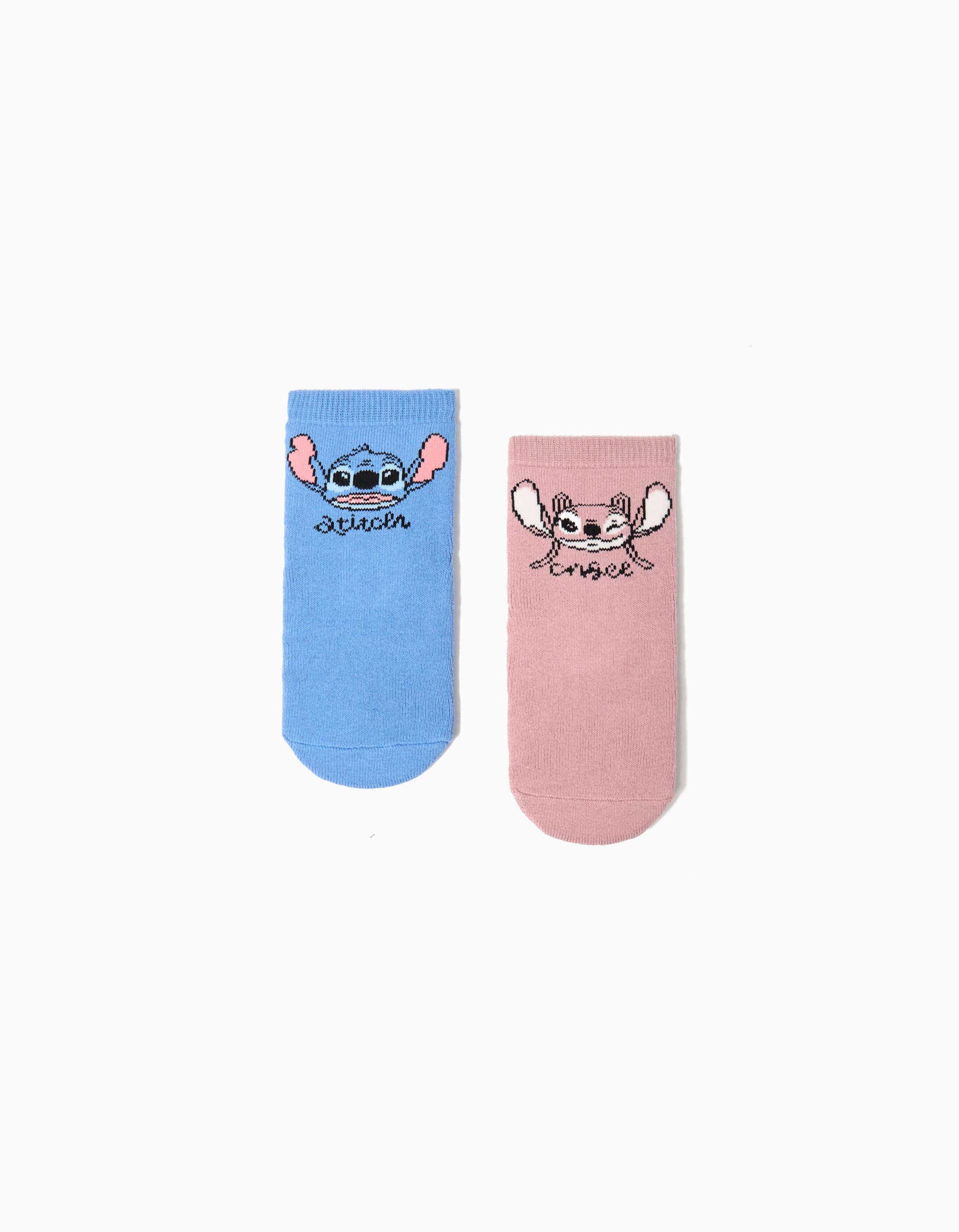 Pack 2 Meias Antiderrapantes 'Lilo e Stitch' ©Disney, Menina, Multicor