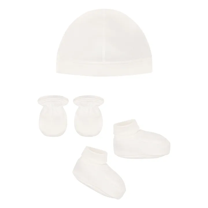 Petit Bateau Coffret Cadeau Naissance Maville | Blanc