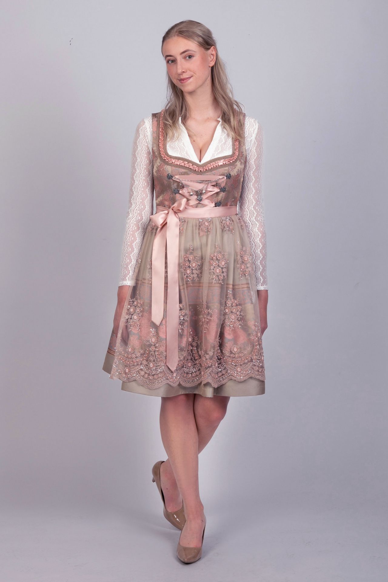 Mini Dirndl 2-teilig Rosalie