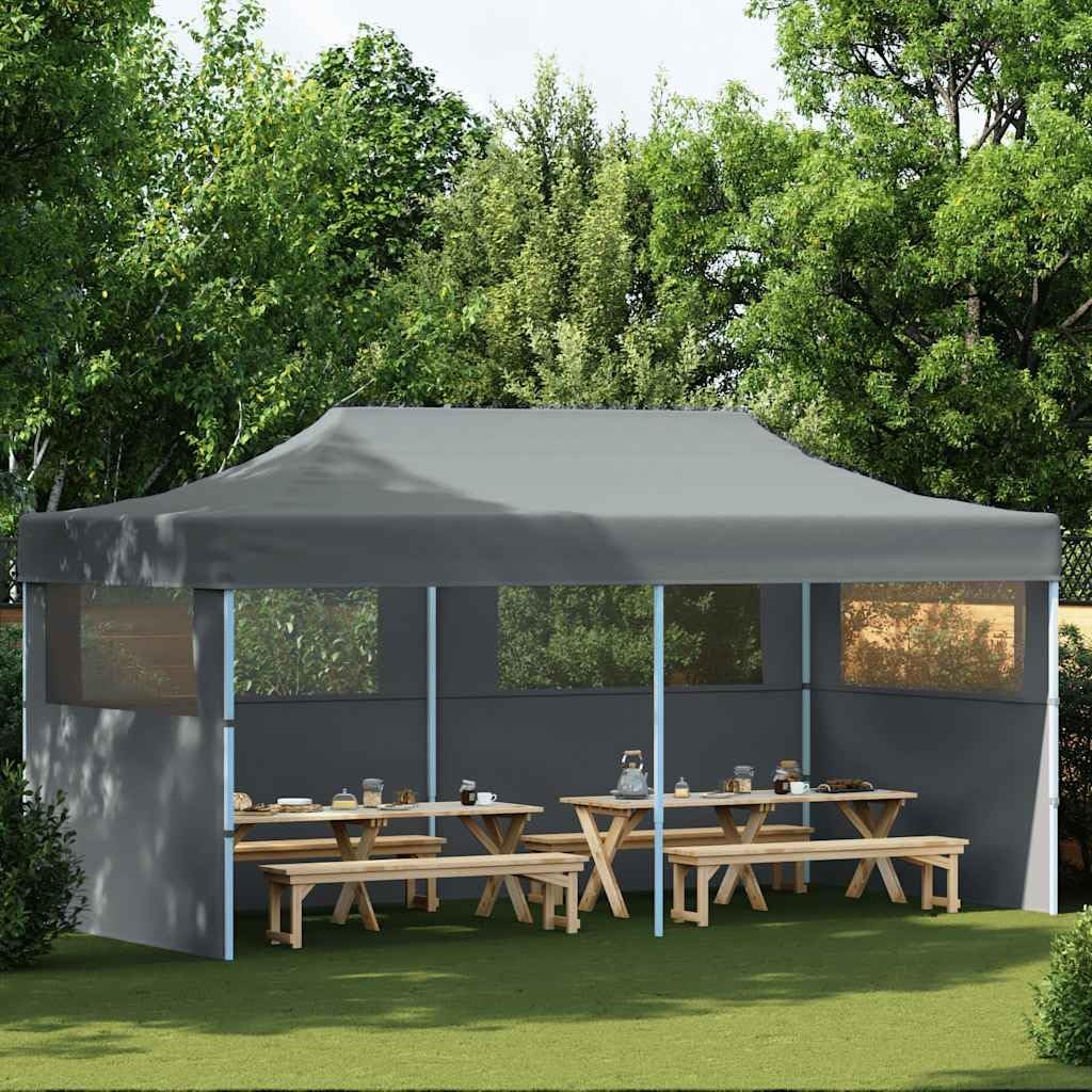 vidaXL Partyzelt 3x6 m Seitenteile Faltzelt Gartenpavillon Gartenzelt Bierzelt