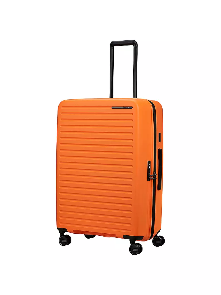 SAMSONITE Trolley  RESTACKD SPINNER 75cm erweiterbar papaya orange