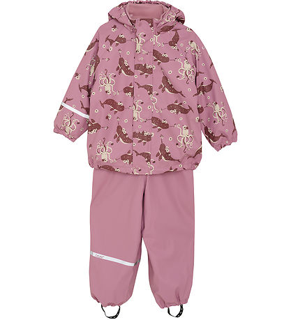 CeLaVi Regnt?j m. Fleece - Foxglove