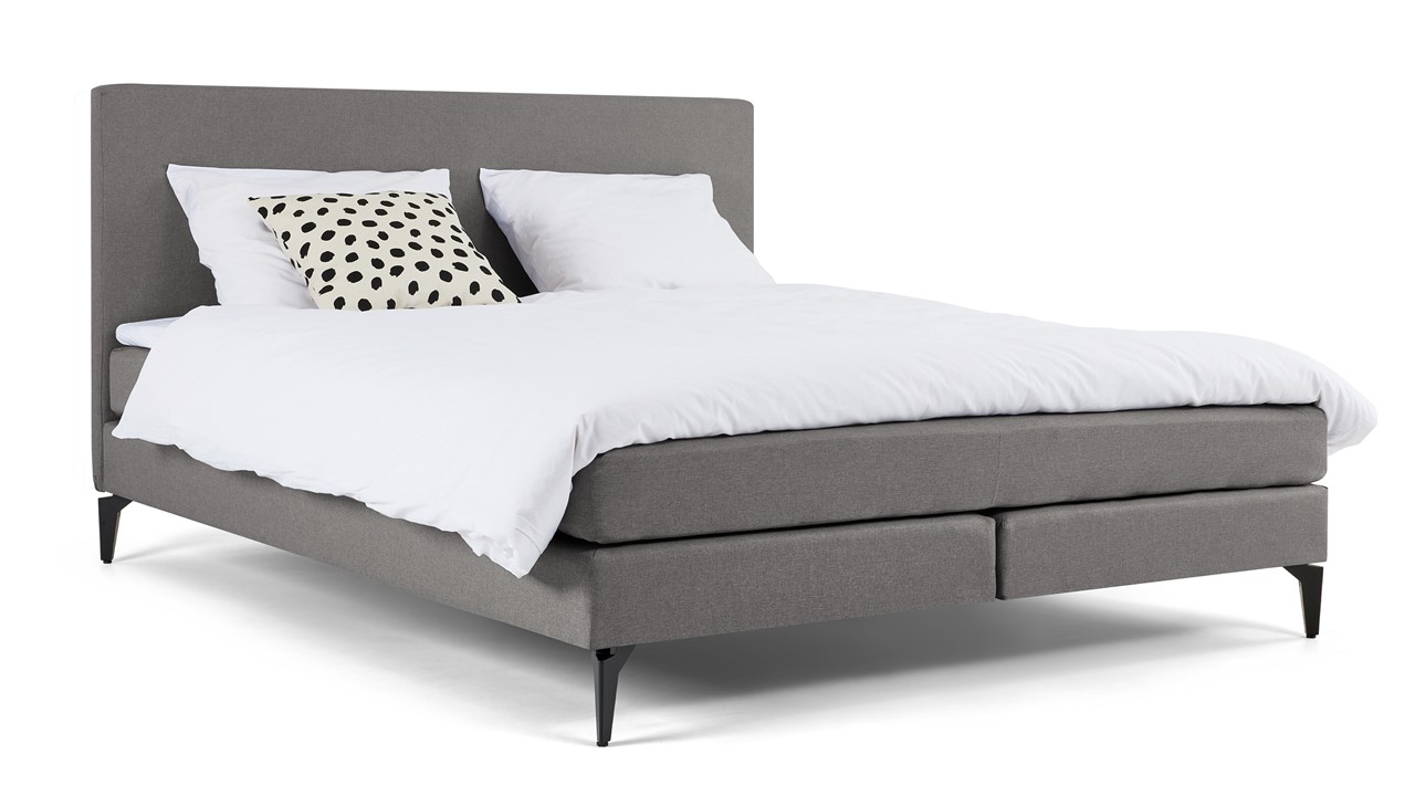 Boxspring Cisano light grey