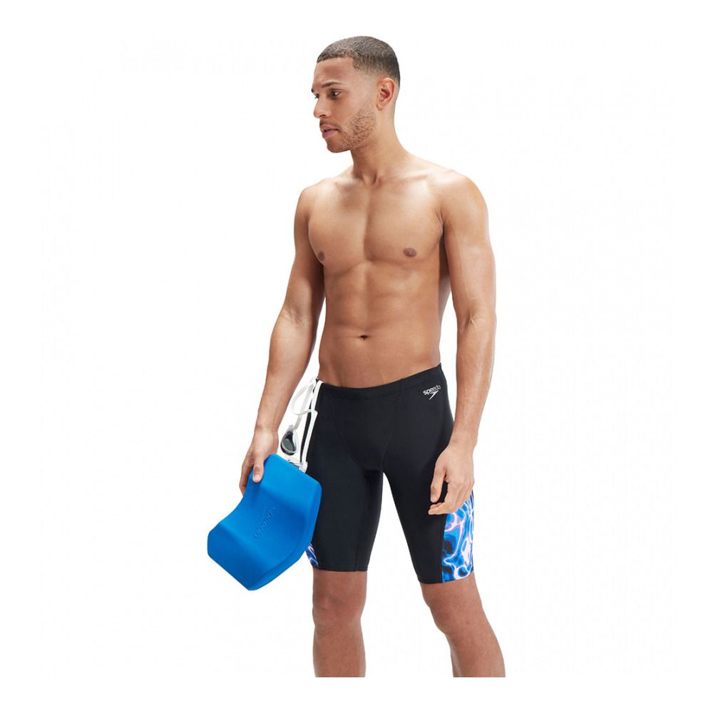 Speedo ALLOVER DIGI V-CUT - Jammer Homme black/blue