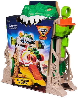 Monster Jam Mini Jams Dungeon of Doom 1:87 Lekesett