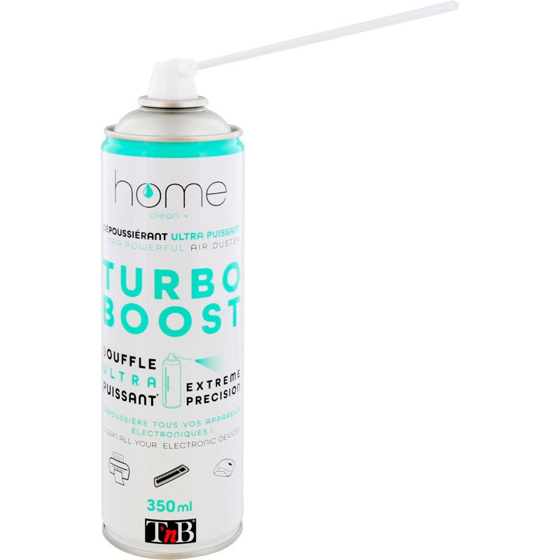 Aérosol dépoussiérant T'NB Turboboost - 350 ml