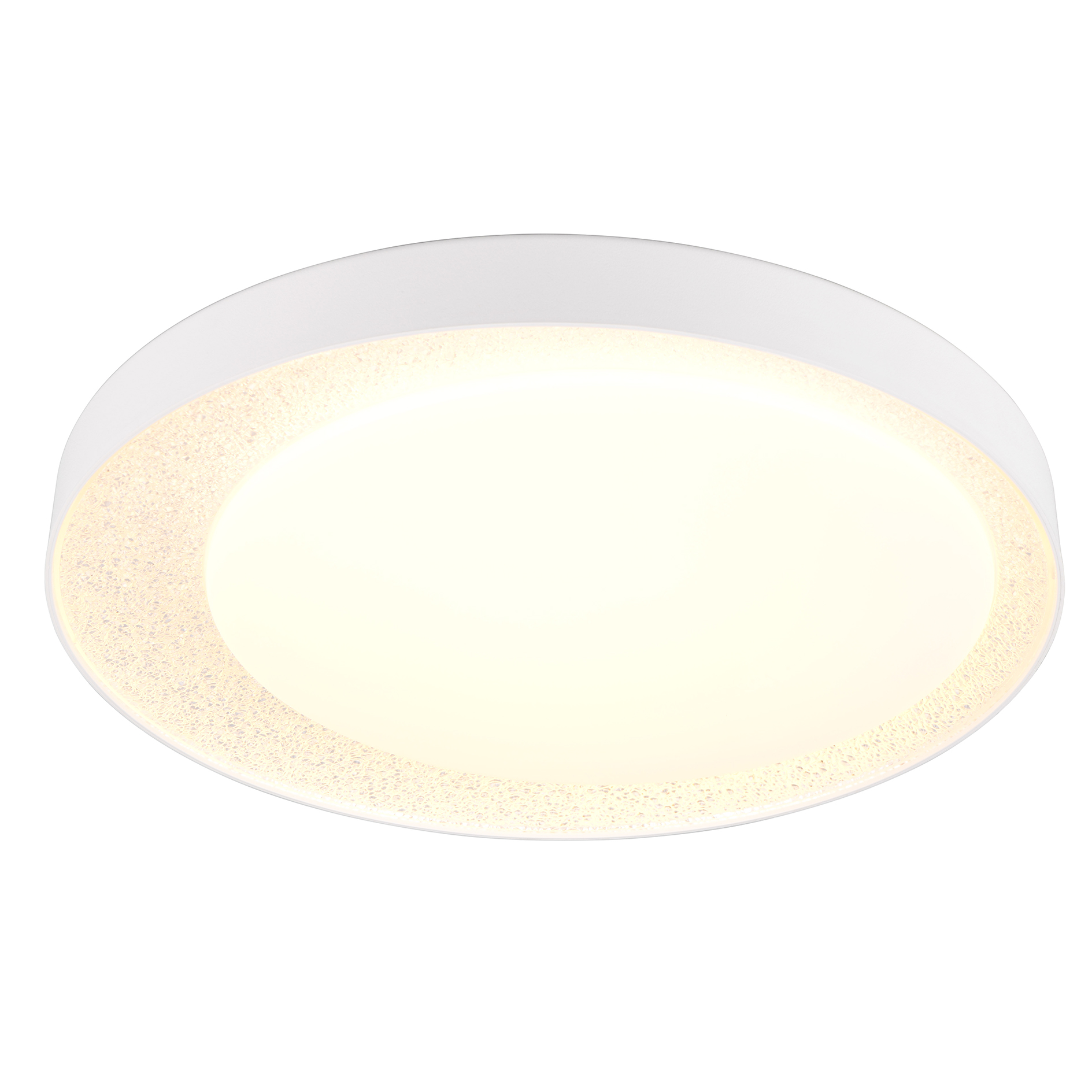 LED-Deckenleuchte - weiß - mit Fernbedienung