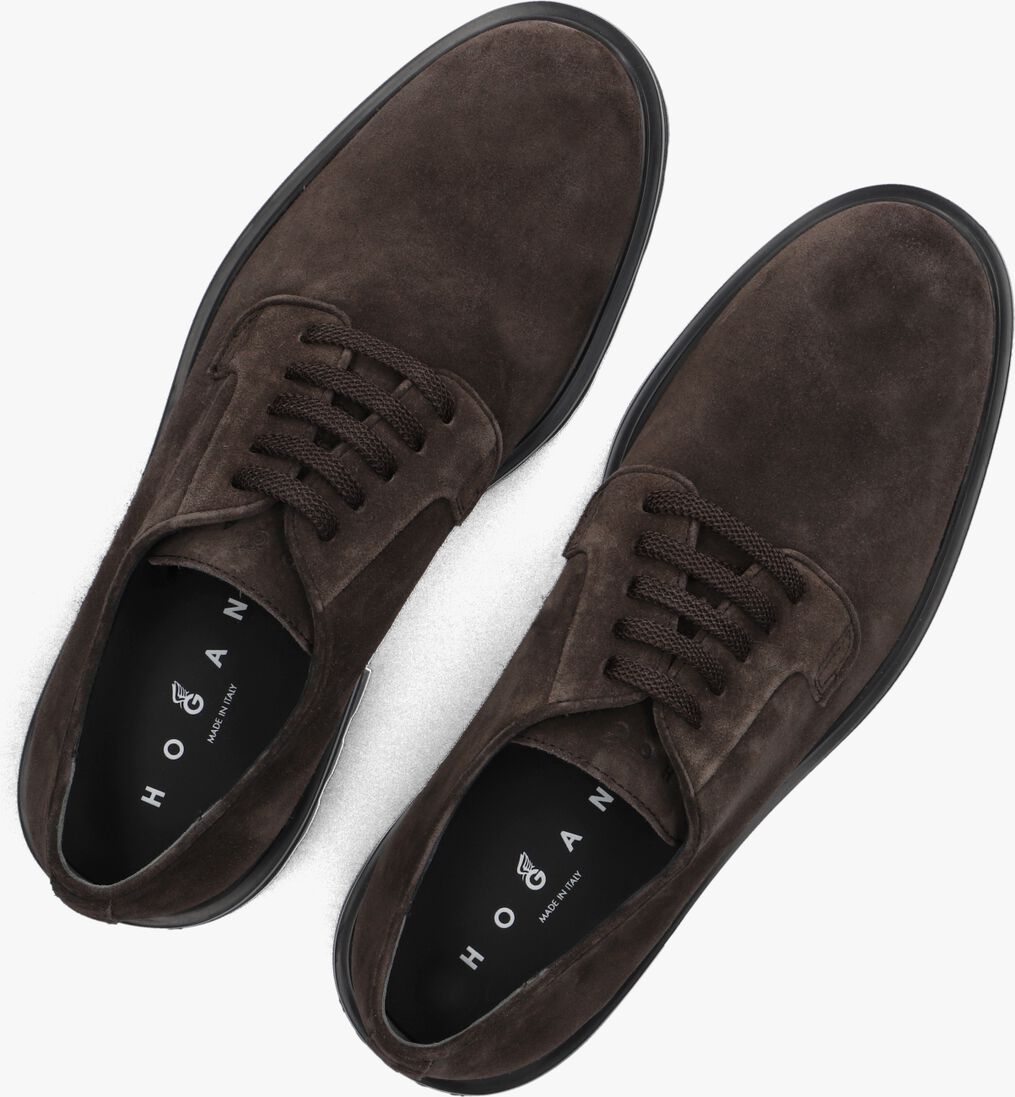 bruine hogan veterschoenen veterschoen gz