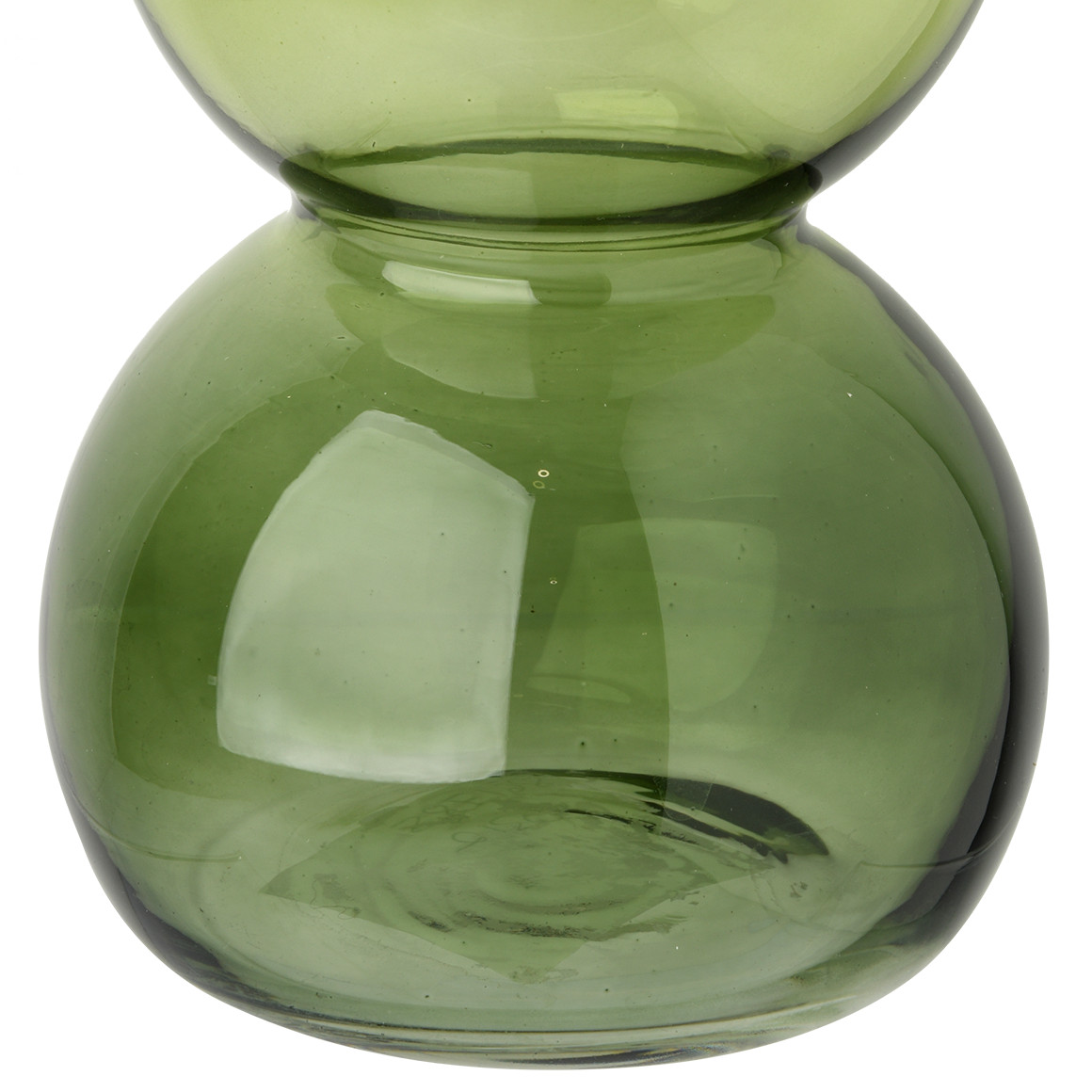 My Home Vase in welliger Form hellgrün