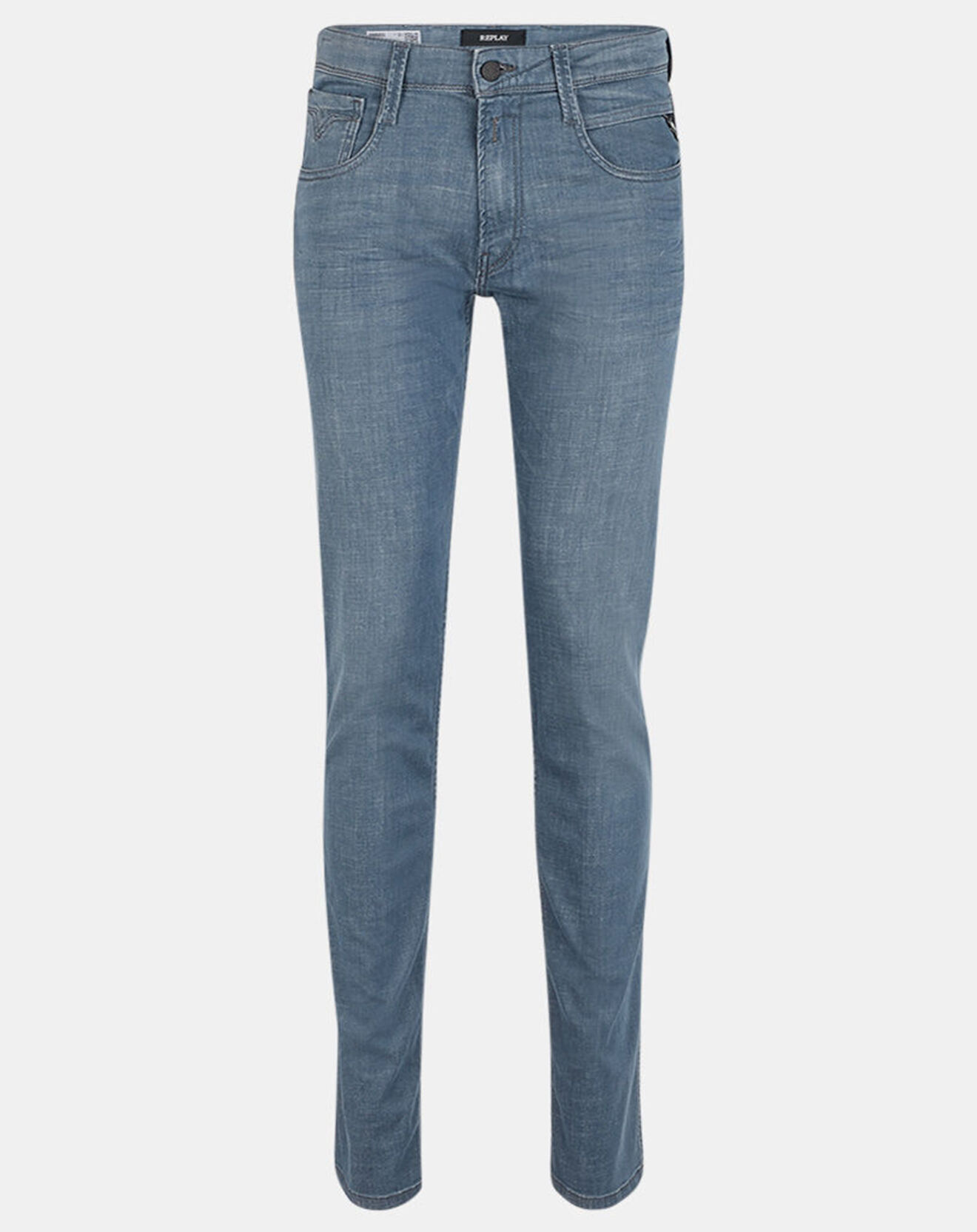 Replay Jean Slim anbass xlite gris moyen