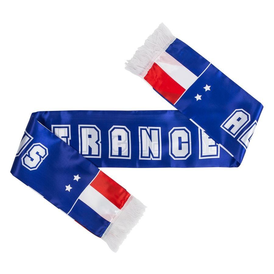 France Satin Écharpe - Bleu/Rouge/Blanc