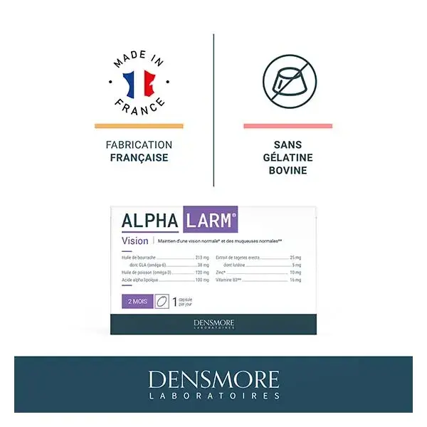 Densmore Alphalarm - Manutenção da Visão Normal - Curso de 2 Meses