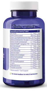 Vitakruid Multi Nacht Man Sport Tabletten 90TB