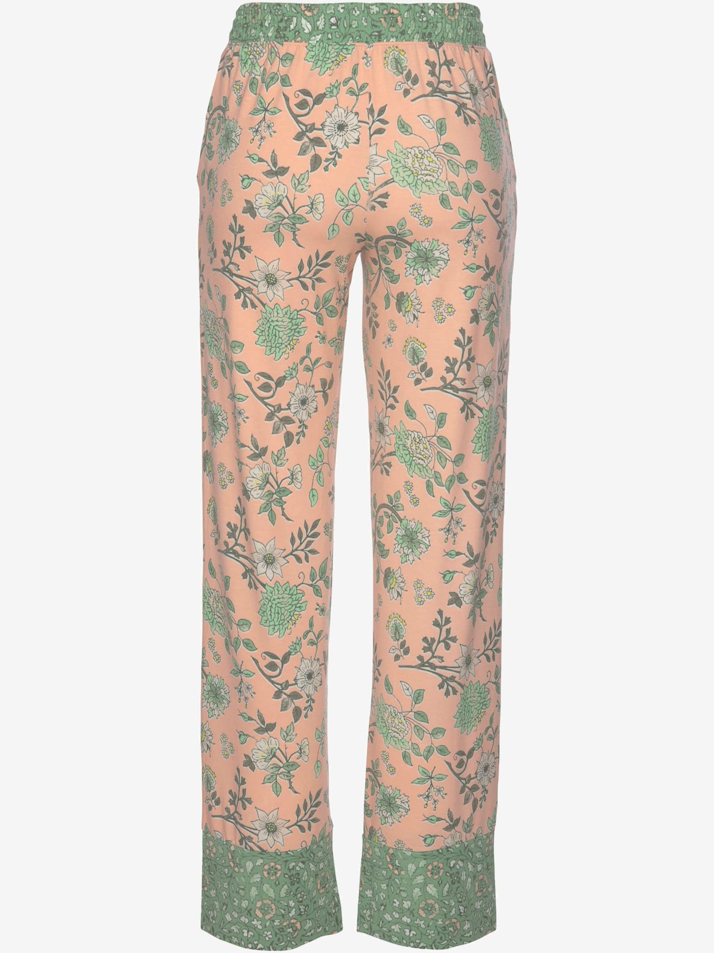 Pantalon de nuit pantalon de pyjama fantaisie avec imprimé floral