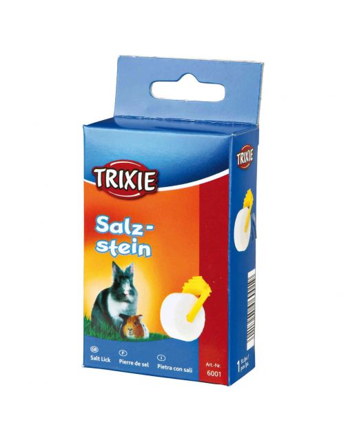Trixie Zoutliksteen Met Houder - Supplement - 84 g