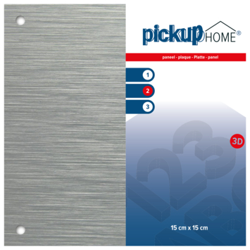 Pickup 3D Home plaat alu sandwich 3 mm 15 x 15 cm