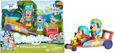Bluey Kjøretøy & Figurer Gokart