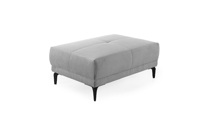 Hocker Tropea 108x44x74 Feincord Mittelgrau