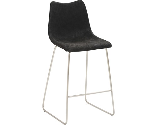 Barkruk Mayer Zitmeubelen 1175 47 x 51 x 99 cm RVS zwart