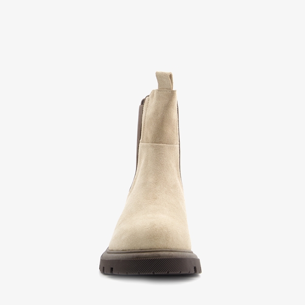 Hush Puppies leren dames boots beige