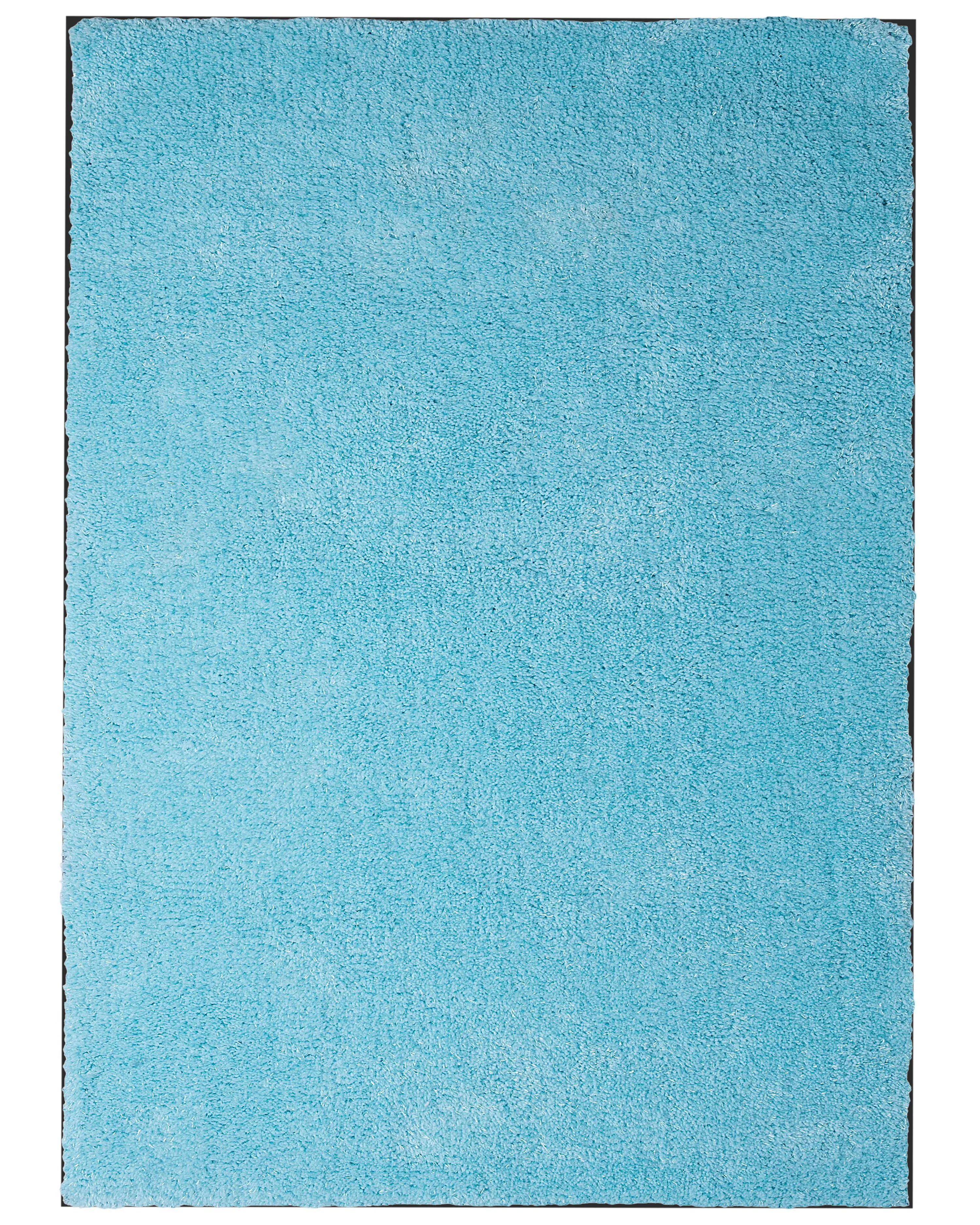 Hoogpoligvloerkleed DEMRE Lichtblauw 140 x 200 cm