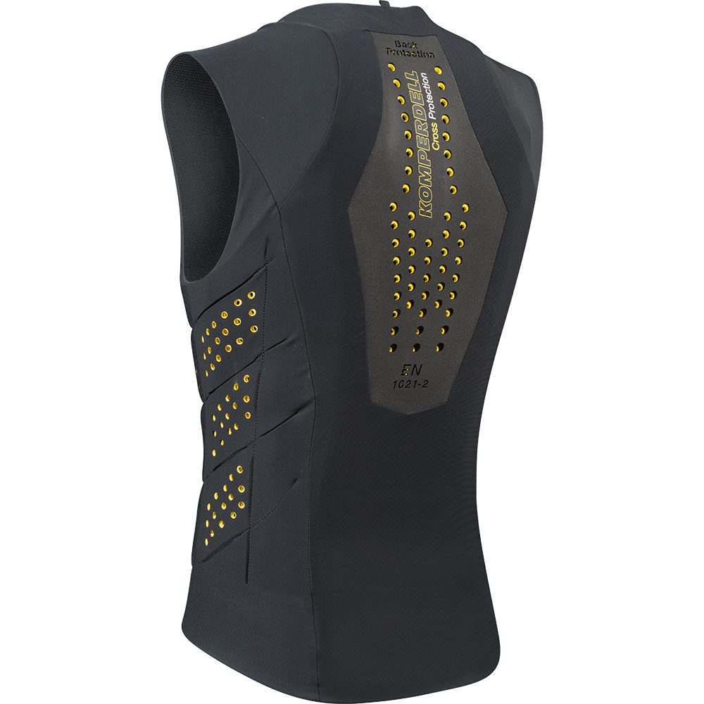 Komperdell Pro Vest Protektorenweste Herren black yellow