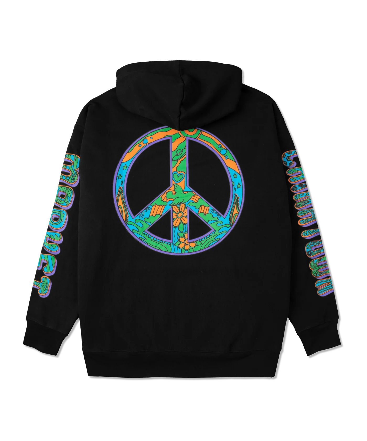 Market Hippie Hoody Schwarz