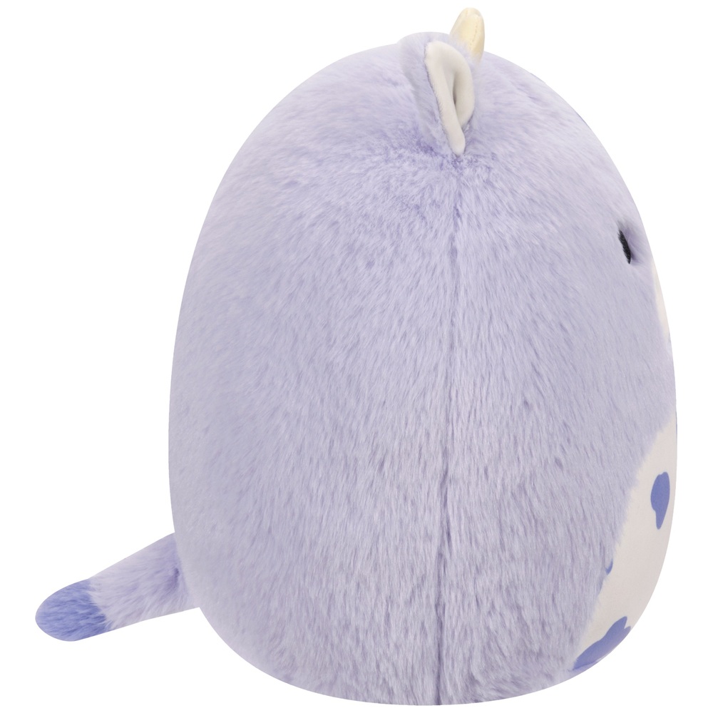 Original Squishmallows 50cm Fuzz-A-Mallow Bubba die lila Kuh