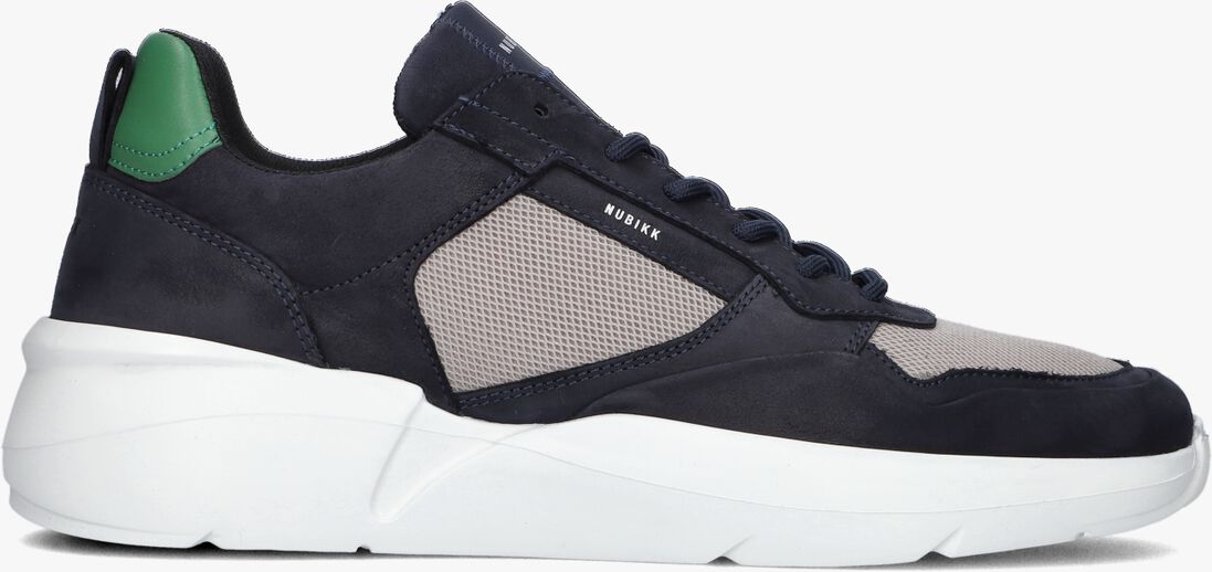 NUBIKK blauwe nubikk lage sneakers roque road wave