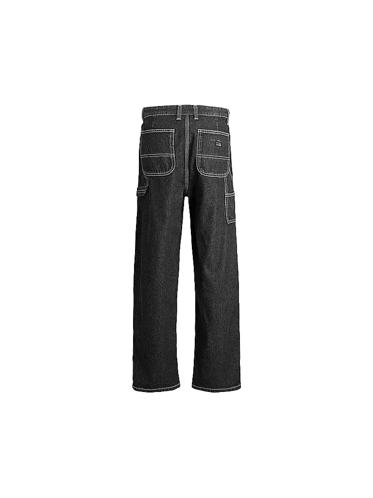 JACK & JONES Jungen Jeans Baggy Fit JJIALEX schwarz