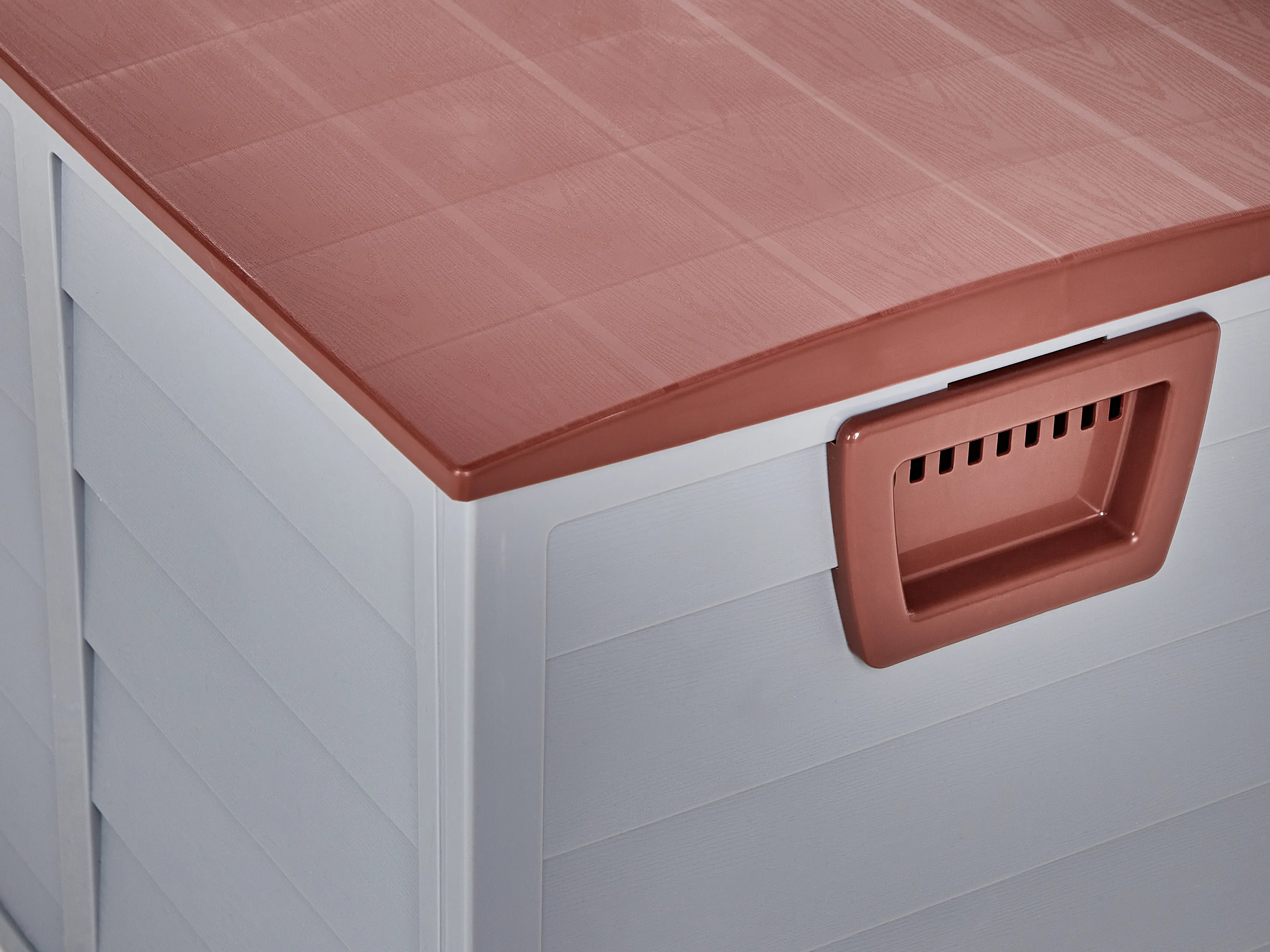 Kussenbox LOCARNO 112 cm 50 cm Bruin