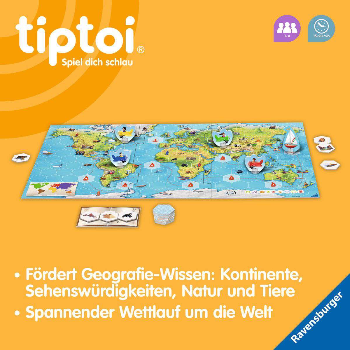 Ravensburger Spiel tiptoi® Unsere Reise um die Welt