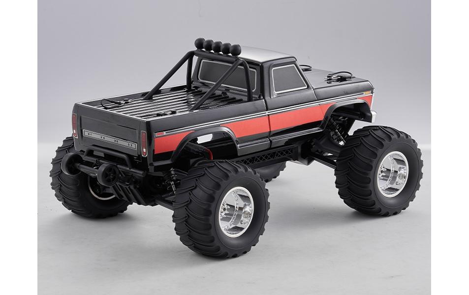 Monster Truck Ford F100, Schwarz RTR, 1:10<br>2WD Off-Road Model mit Brushed Motor