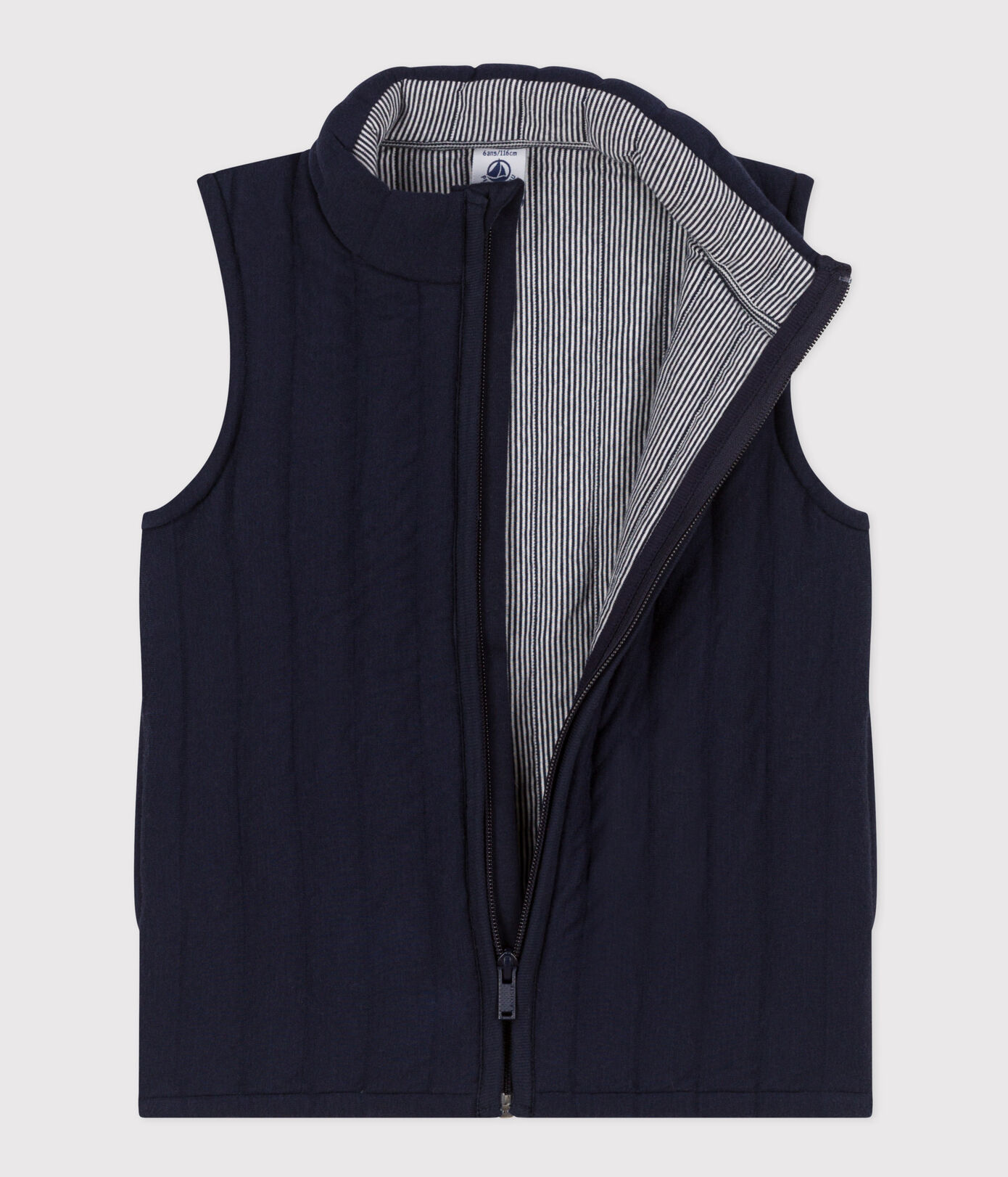 Veste sans manche en tubique enfant fille / garçon