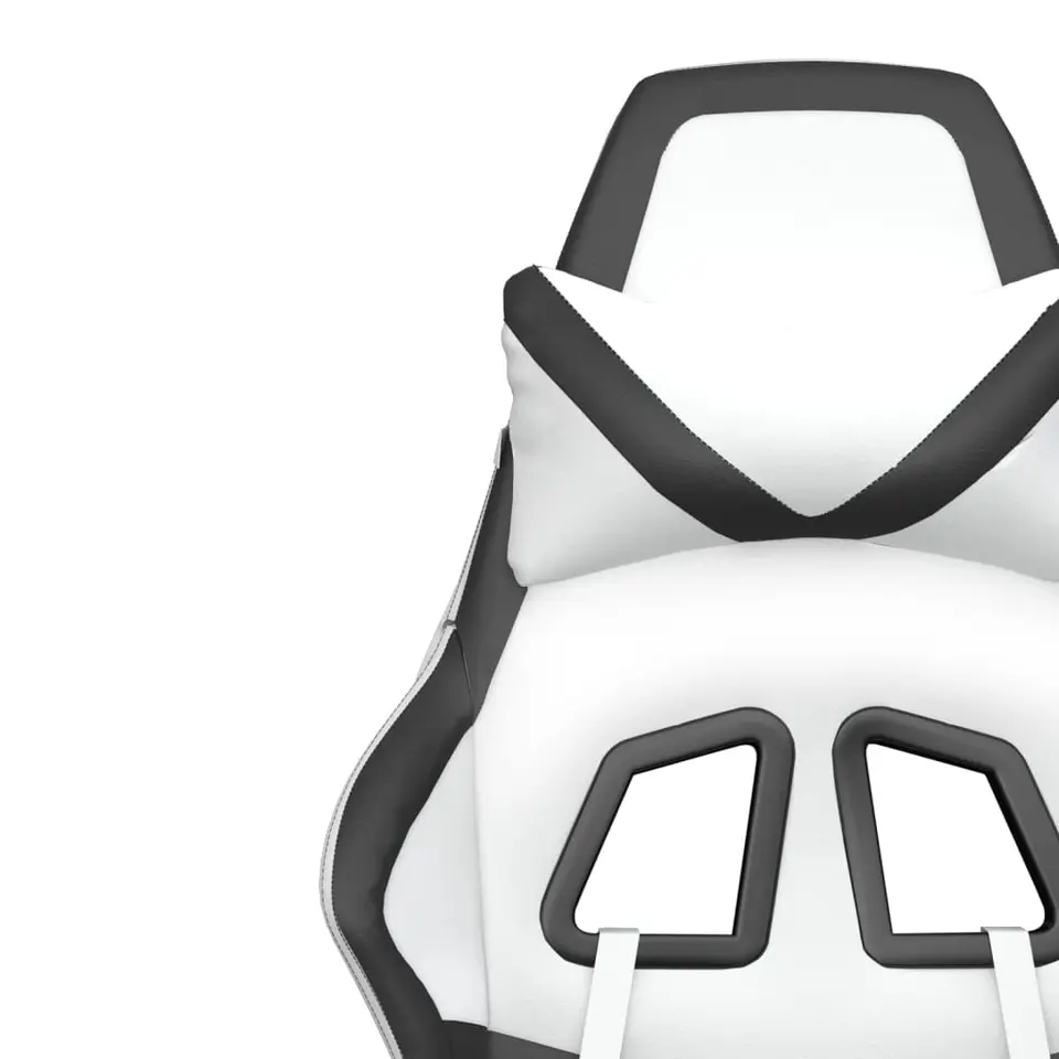 vidaXL - Gamingstoel - Wit - Kunstleer