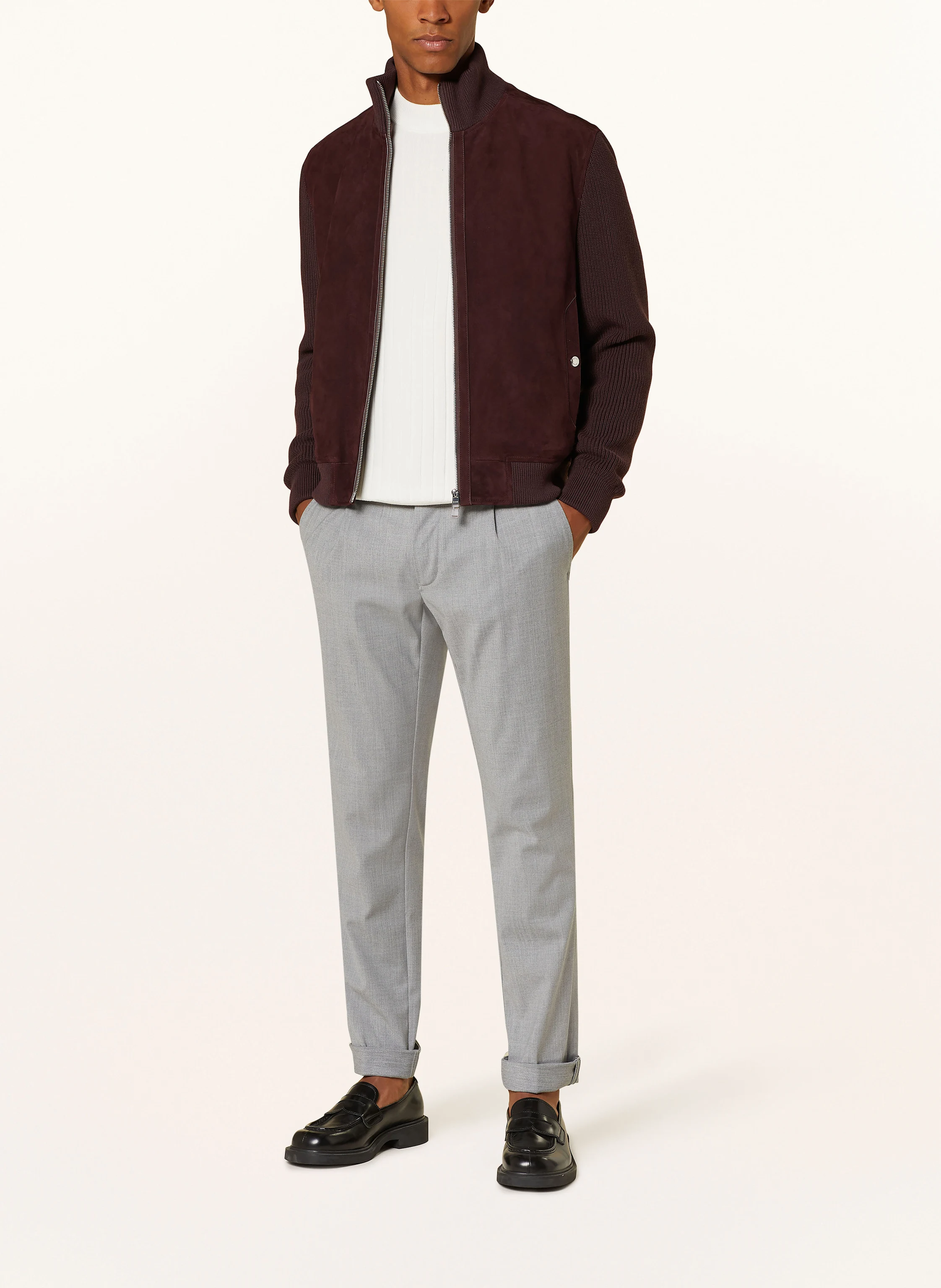 MASON'S Hose NEW YORK im Jogging-Stil Extra Slim Fit