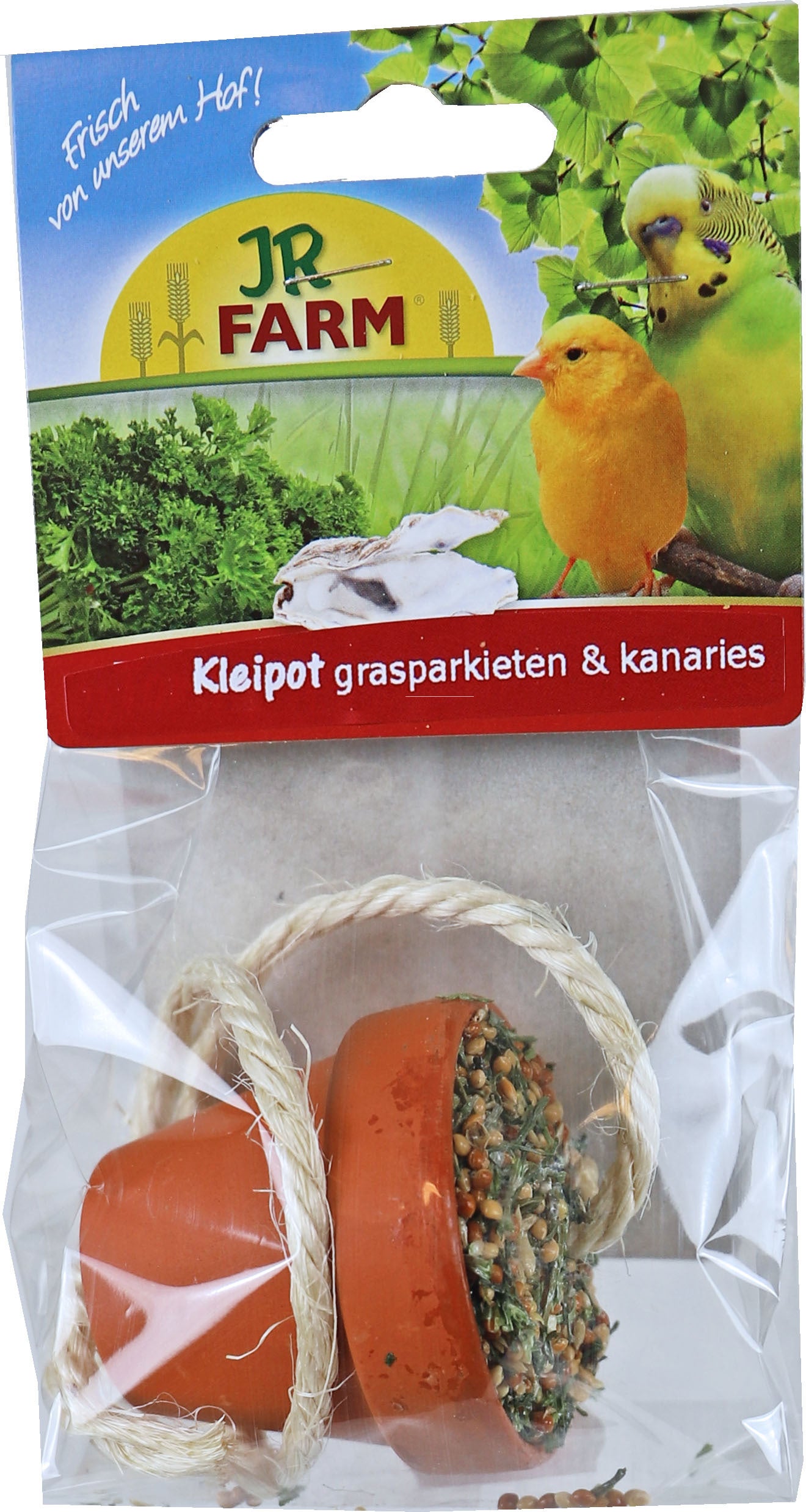 JR Farm Parkiet/Kanarie Kleipot 80 g
