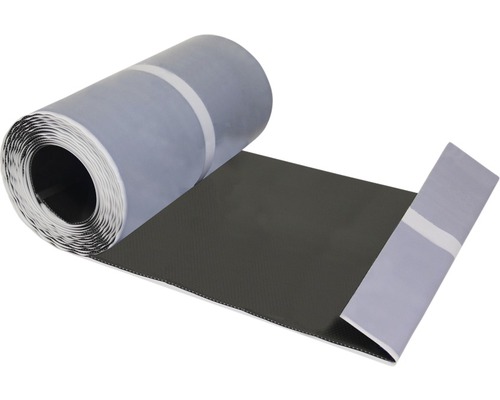 Muur- en schoorsteenaansluitband Flex antraciet 5 m x 30 cm