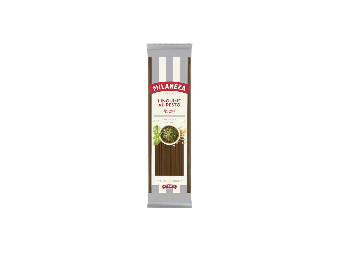 MASSA MILANEZA LINGUINE AL PESTO 500G