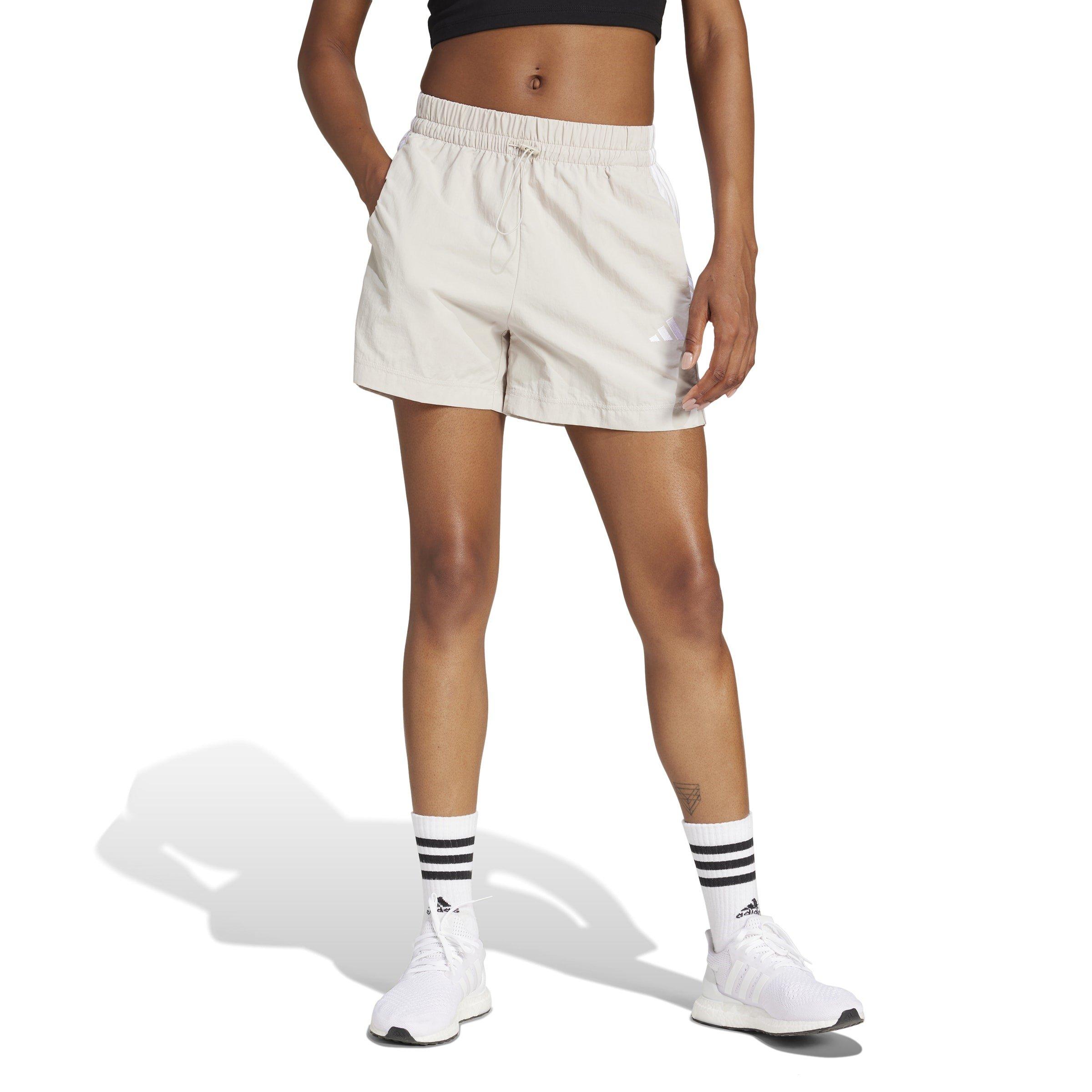 adidas Essentials 3 Stripes Lifestyle Woven Shorts Womens