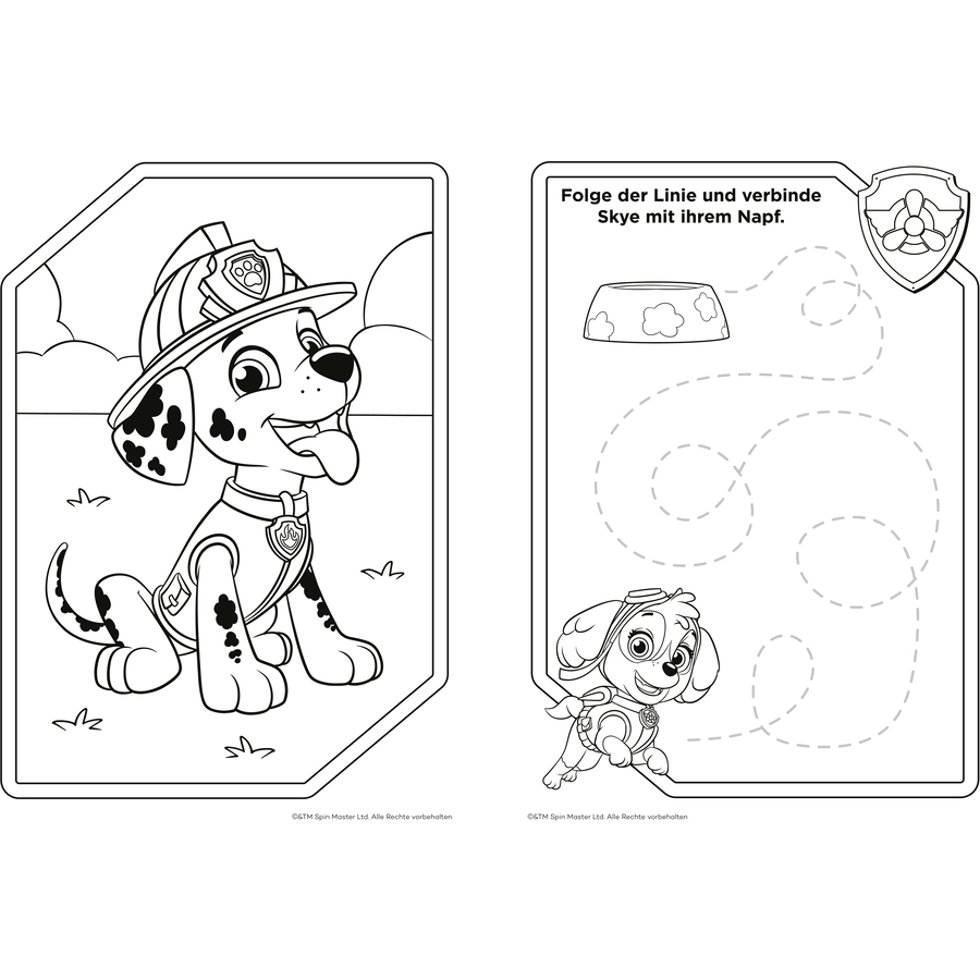 CARLSEN PAW Patrol: PAWtastischer Malspaß mit CD