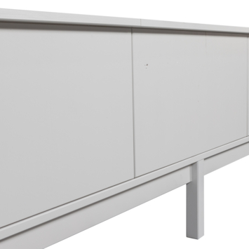 WOOOD TV-meubel Klink mist grijs grenenhout 200x46 cm