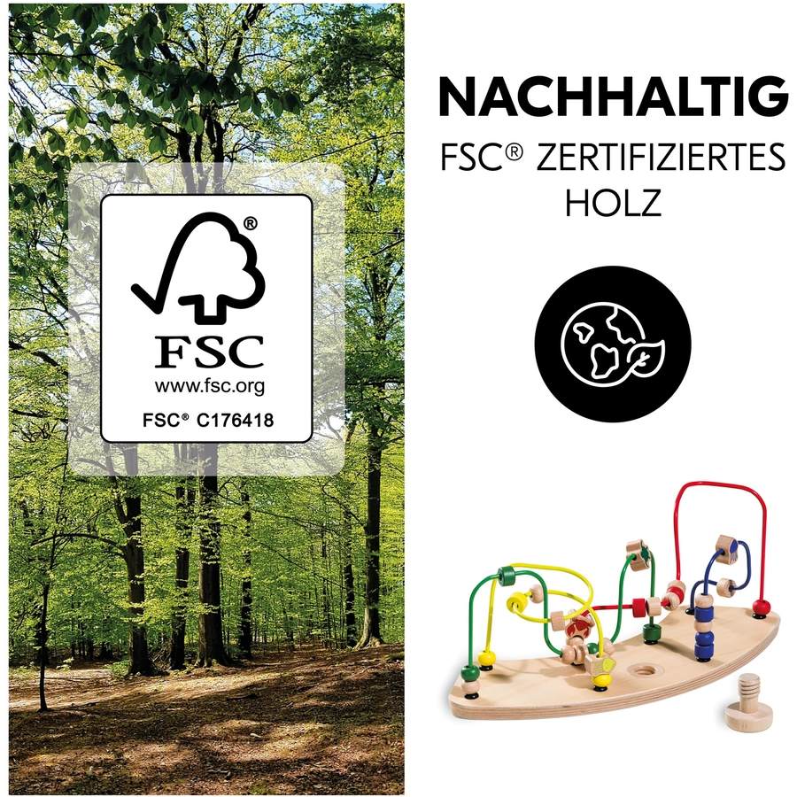 hauck Motorikschleife Play Moving Water Animals