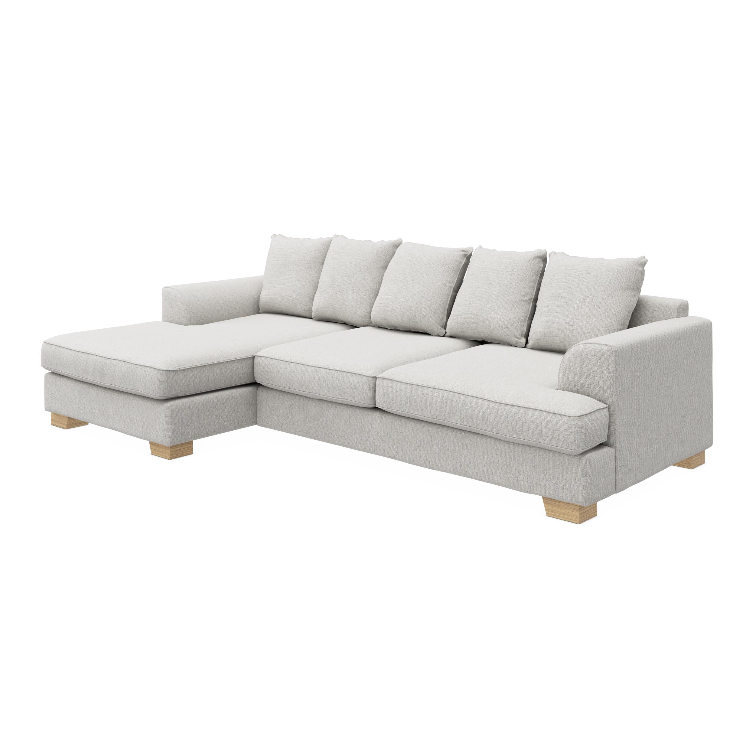 Kingston venstrevendt sofa med chaiselong