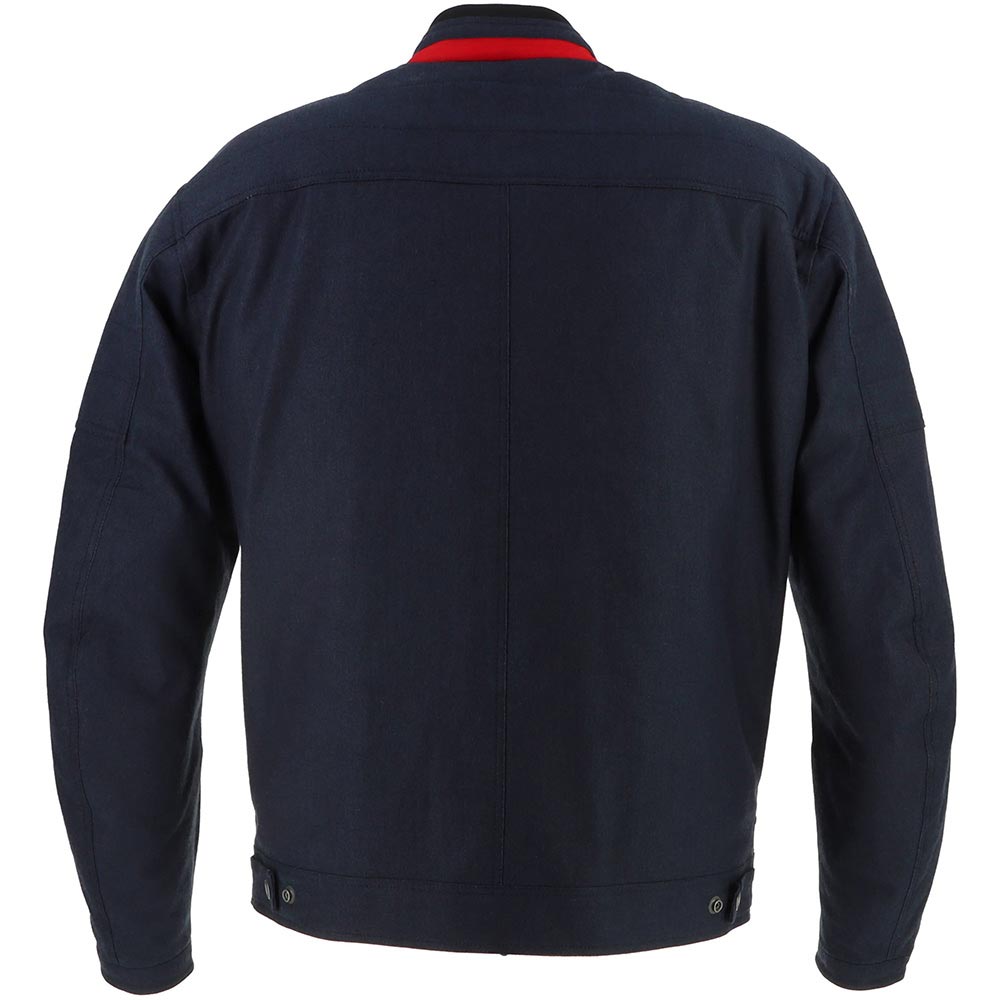 Helstons - Blouson Vulcan Tissu Technique Bleu / Rouge / Blanc