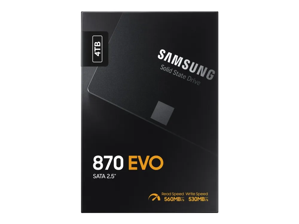 Samsung 870 EVO MZ-77E4T0B - SSD - krypteret - 4 TB - intern - 2.5