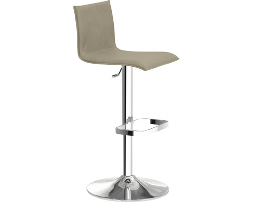 Barkruk Mayer Zitmeubelen 1212 45 x 47 x 79 cm Staal chroom/taupe