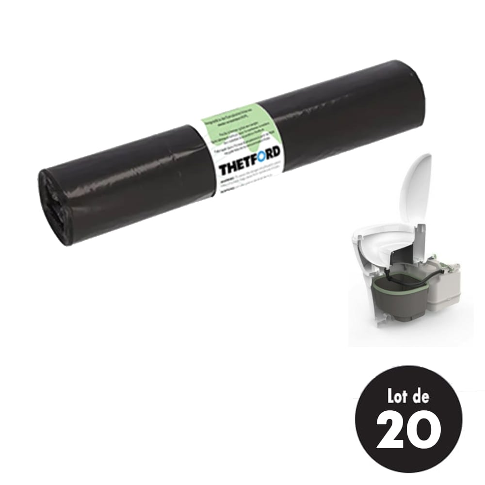 Sacs poubelle THETFORD pour toilettes à séparation